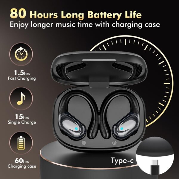 Catitru Wireless Earbuds Bluetooth Headphones